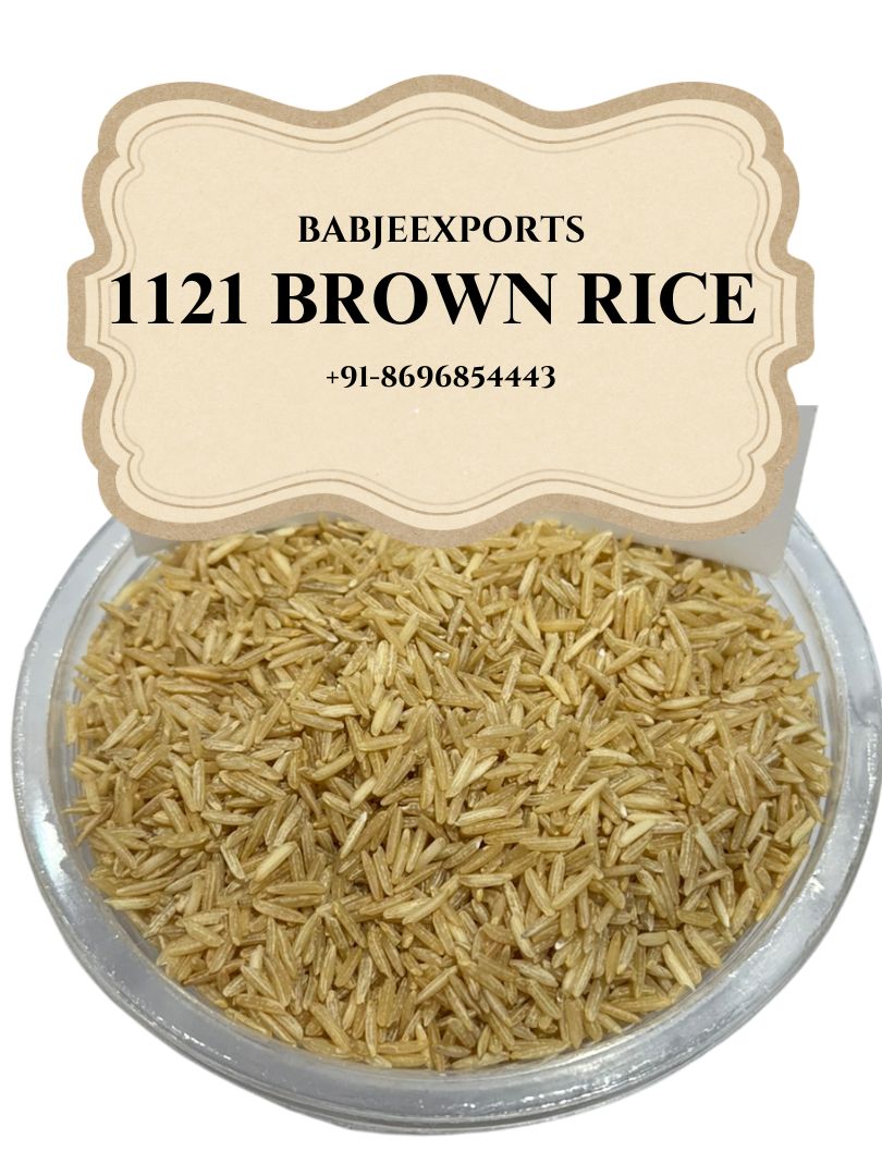 Brown Basmati Rice 1121 Brown